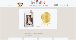 Desktop Screenshot of lesfolies.com.au